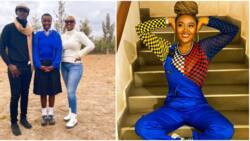 Kanambo Dede Appreciates Nana Owiti for Holding Her Hand, Taking Her Back to School: "Asante Sana"