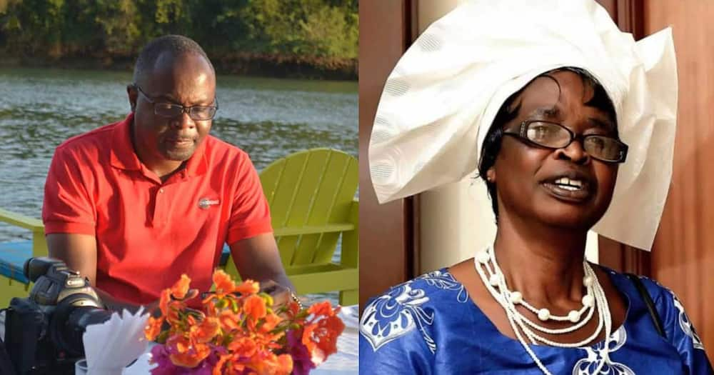 Alex Chamwada mourned Gladys Erude.