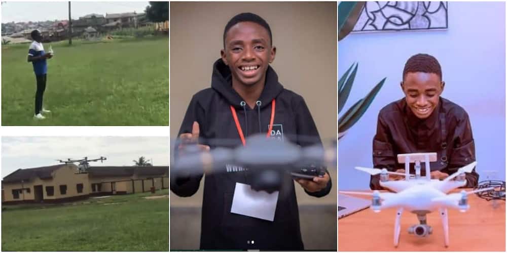 David Opateyibo built Nigeria's first locally made drone.