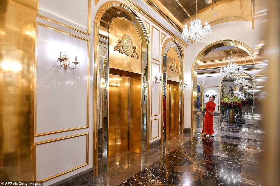 Gold-plated hotel opens in Vietnam, cheapest room goes for KSh 26K per night