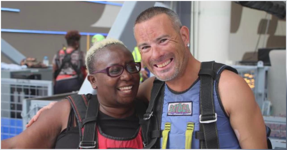 Dorcus Cooper and her husband Jason Couper.