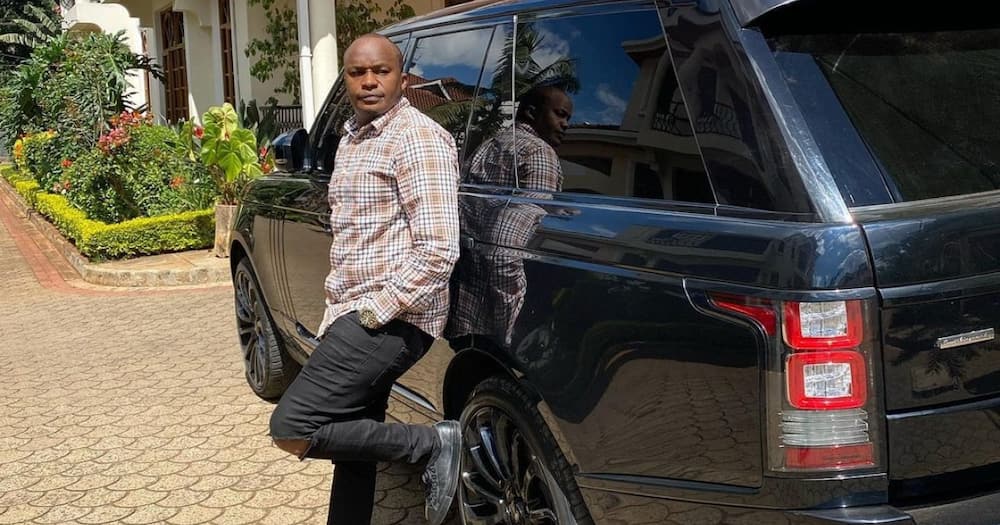 Walk the talk: Starehe MP Jaguar shows off his pricey Jaguar ride, posh home