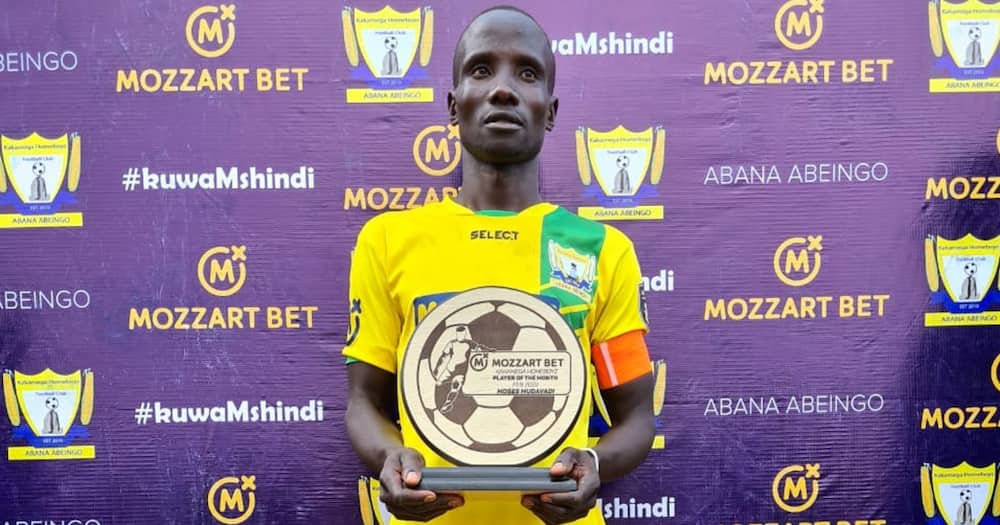 Top Kakamega Homeboyz Midfielder Moses Mudavadi.