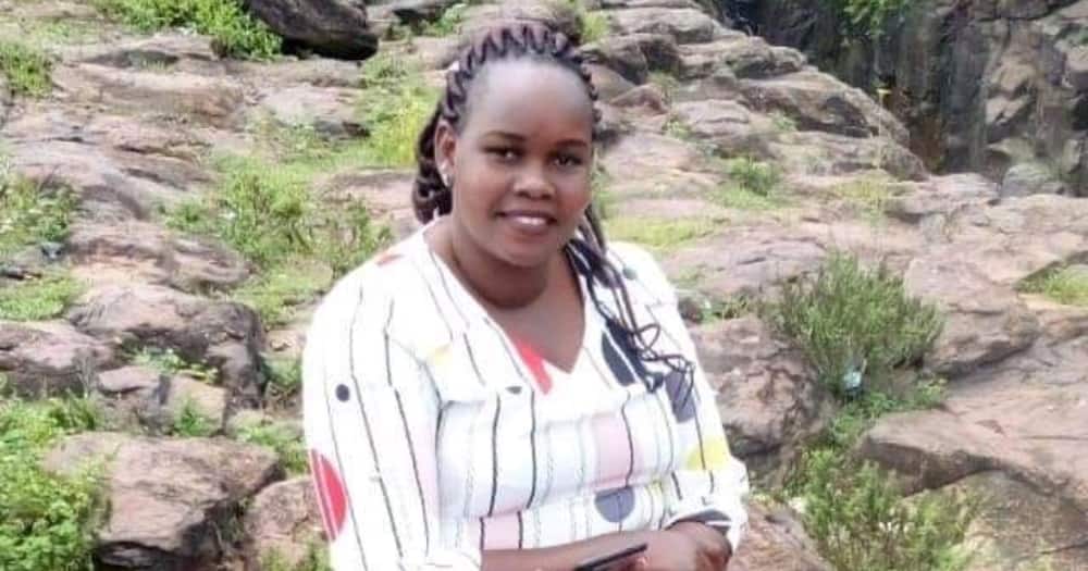 Caroline Kangogo has evaded the police after killing two men.