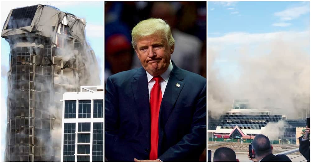 US authorities demolish Trump's hotel 4 weeks after leaving office