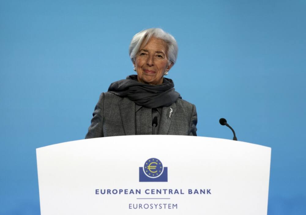 ECB president Christine Lagarde said last week rates had likely reached their peak but that it was too soon to 'shout victory' on inflation