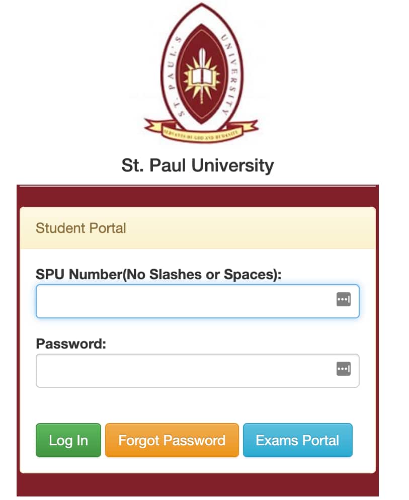 SPU student portal