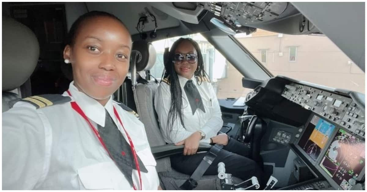 Captain Irene Koki shares Inspiring Photo with Co-Pilot Kellen Macharia ...