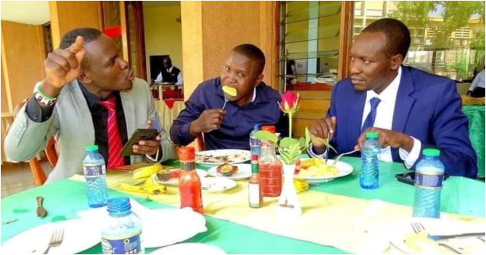 Photo of Sylvanus Osoro, Simba Arati emerges online, reminds Kenyans politicians are friends