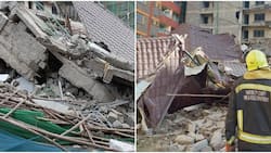 Several Trapped as Kasarani Building Under Construction Collapses Shortly after Visit by County Officials