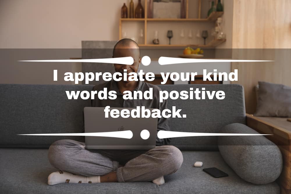 How to respond to "I appreciate you"