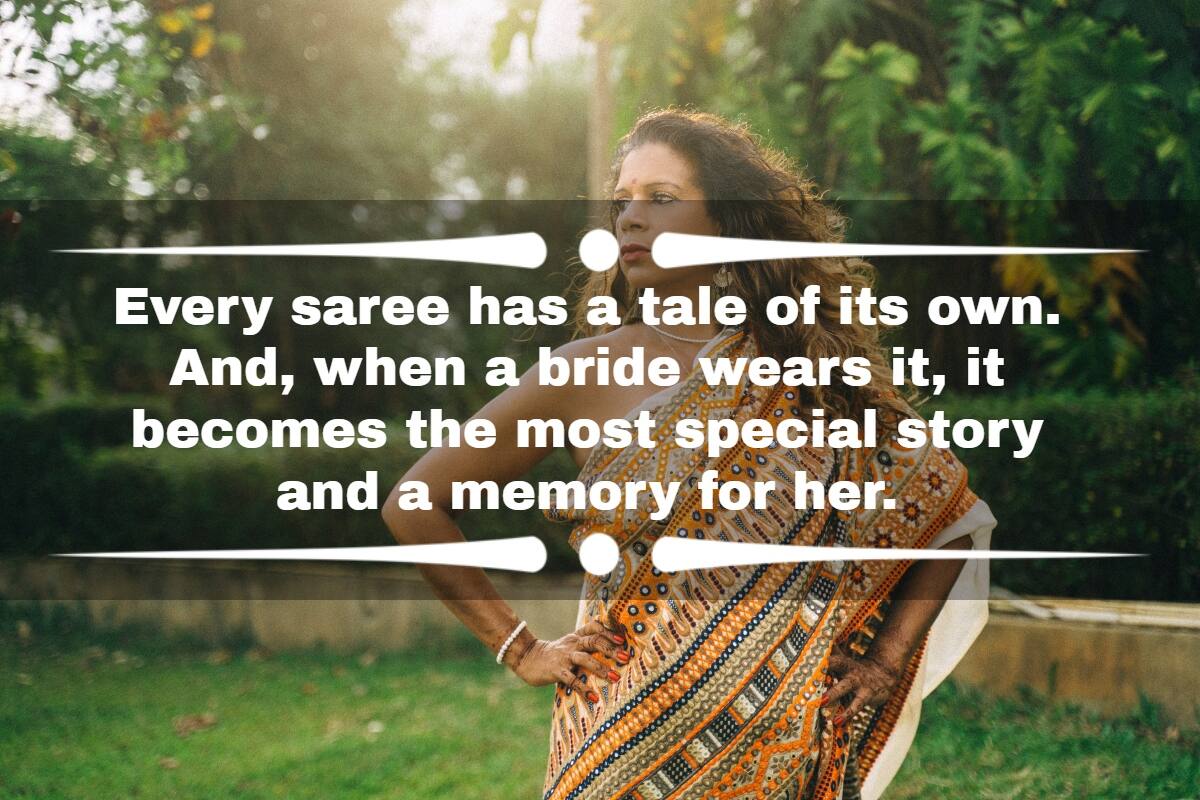 Best Saree Captions and Quotes for Instagram and Facebook: Celebrating the  Grace of Indian Ethnic Fashion - Sanskriti Cuttack