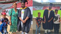 Former Machachari Actor MaDVD Celebrates with Family after Acquiring 2nd Master's Degree