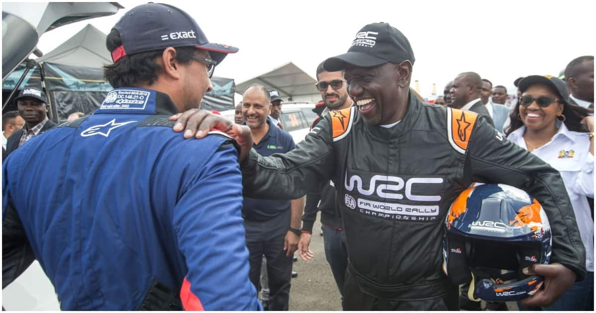 Photos: William Ruto Flags Off WRC Safari Rally In Naivasha - Tuko.co.ke