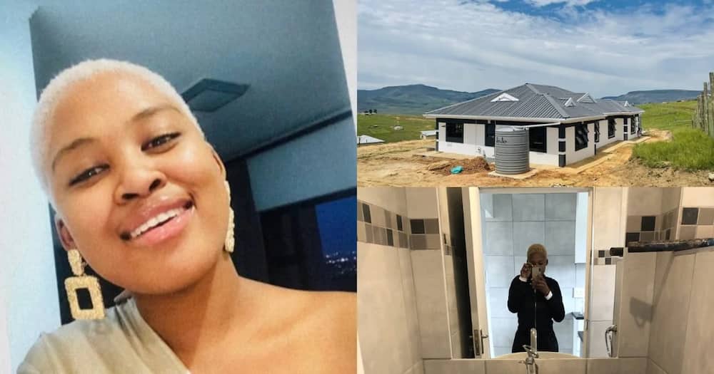 Woman builds beautiful new house for her family, dedicates it to late grandma