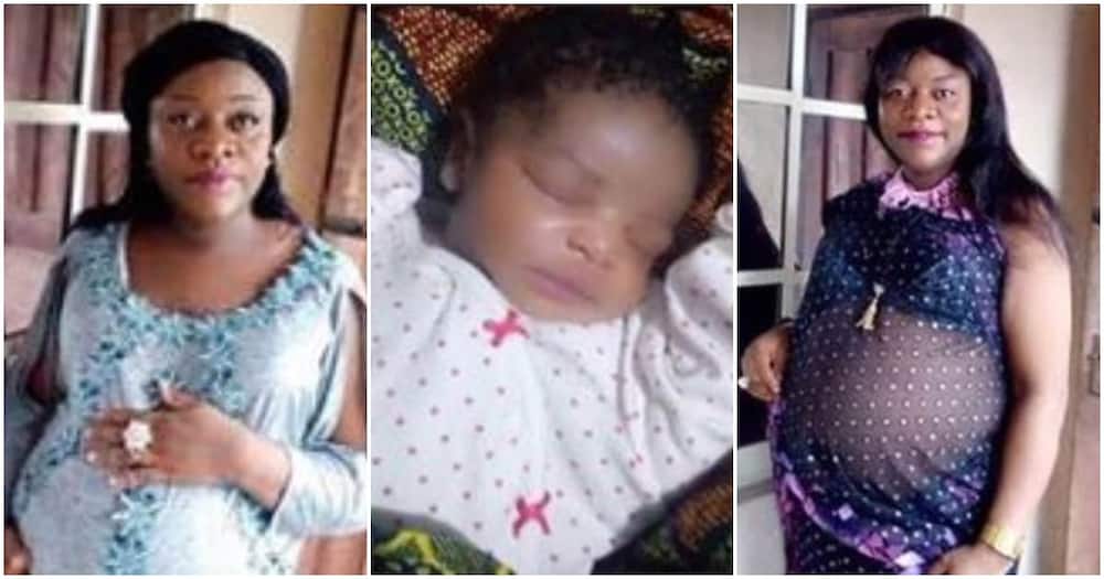 Nigerian woman welcomes baby girl after 12 years of childlessness (photos)