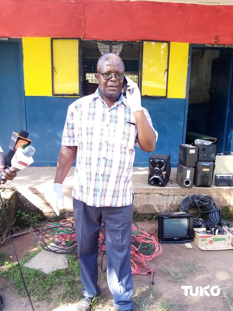 Bungoma: Retired teacher arrested with stolen electronic appliances worth Sh700,000