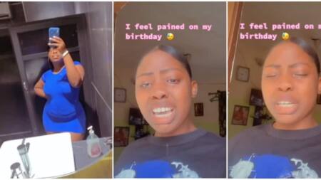 "You People Are Rubbish": Lady Cries Bitterly in Video as She Blasts Her Contacts on Her Birthday