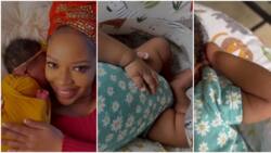 Kambua Shares Heartwarming Video Narrating Pregnancy Journey, Birth of Newborn Nathalie: "My Little Girl"