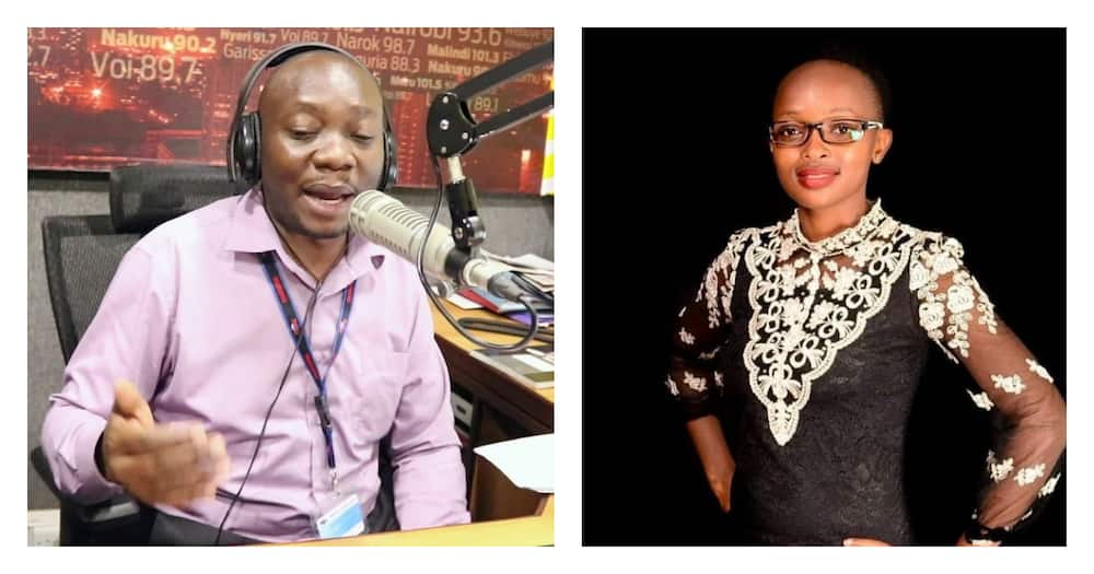 Radio host Francis Luchivya in paternity test drama with former lover