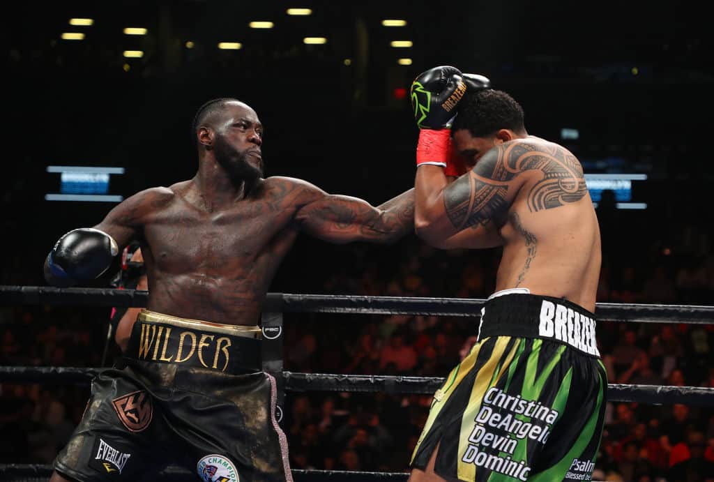 Who is your bet if a fight between Anthony Joshua and Deontay Wilder is  going to happen? - Quora