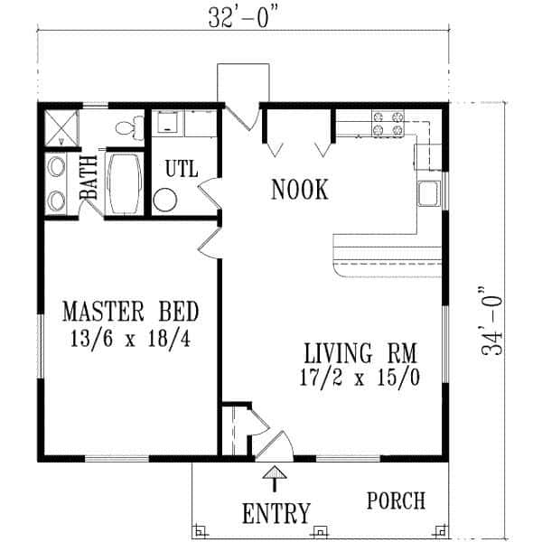 simple master bedroom floor plans