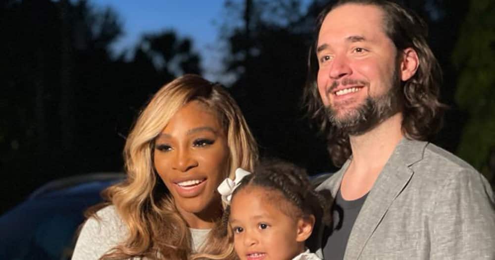 Serena Williams and her beautiful family. Photo: Alexis Ohanian.