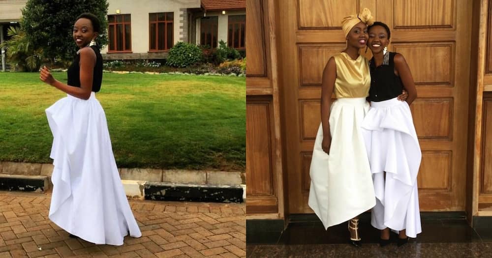 Charlene Ruto: Pictures of DP's Daughter in Delicious White and Black Outfit Leave Men Salivating