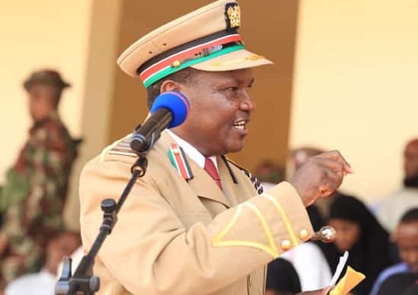 Samburu County Commissioner Onesmus Kyatha