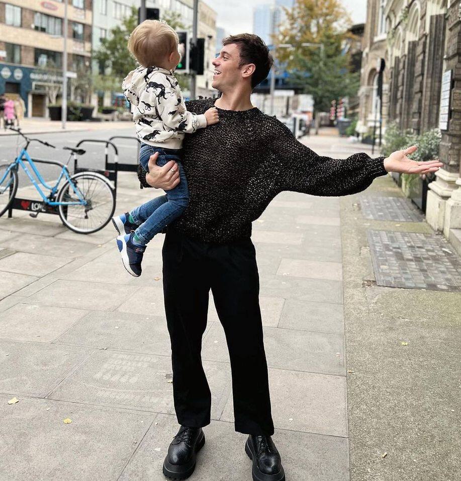 Tom Daley and Dustin Lance Black Interview: Surrogacy, Robbie Ray and the  best parenting advice they've ever received