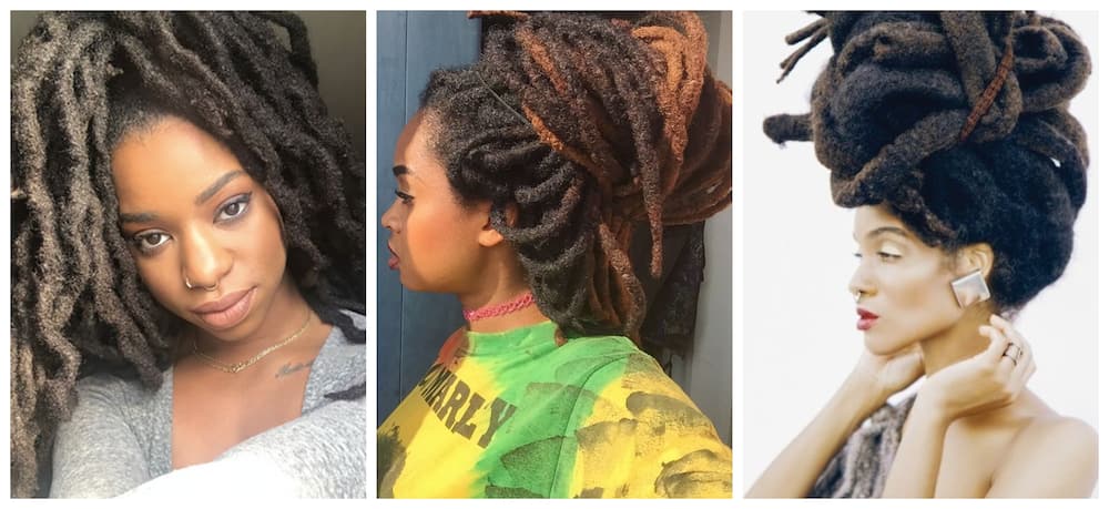 60 Best Dreadlock Hairstyles For Women In 2021 With Pictures Tuko Co Ke