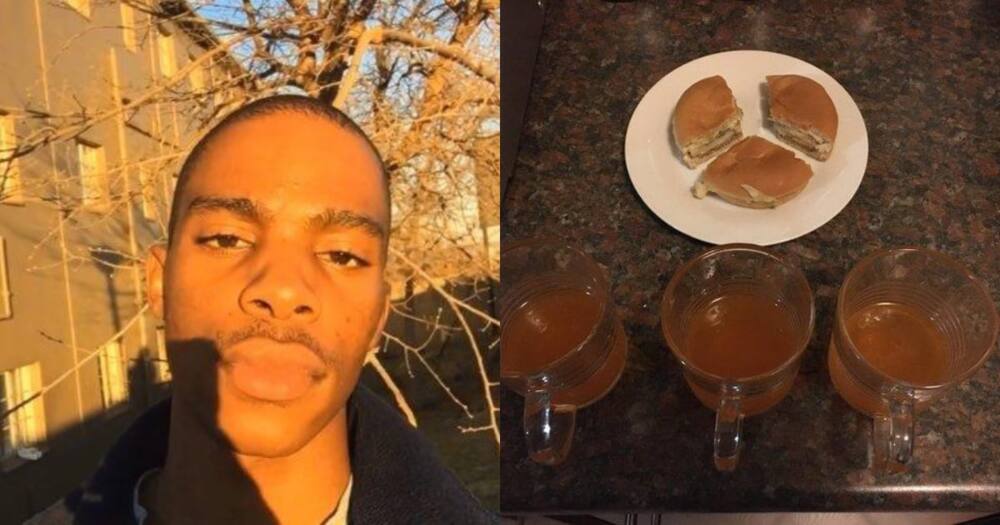 Mzansi can't deal:Guy complains about sharing a burger with siblings