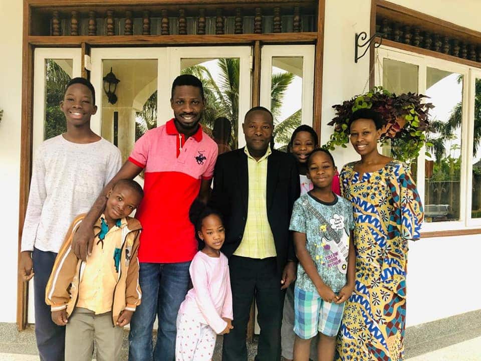 9-year-old Ugandan pastor Alex Muto prays for MP Bobi Wine at his home