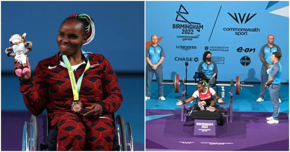 Hellen Wawira: Kenyans Hail Para Lifter After Winning Bronze Medal at Commonwealth Games.