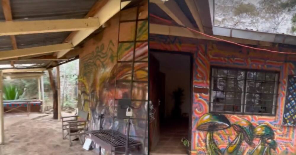 Eric Wainaina's house. Photos: Boniface Mwangi.