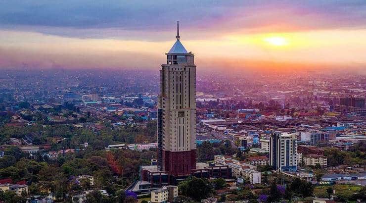 Which country has the tallest buildings in Africa?