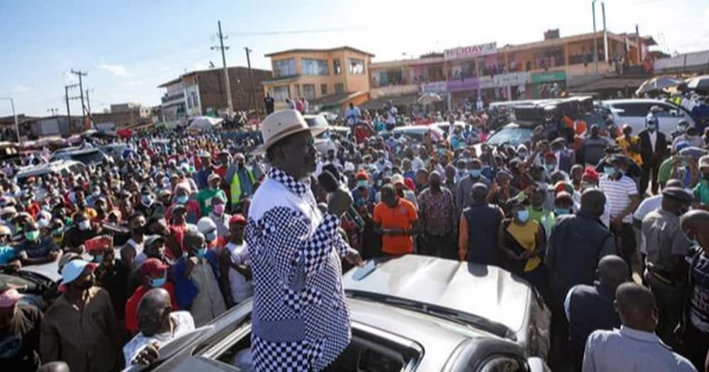 ODM leader Raila Odinga. Photo: Raila Odinga.