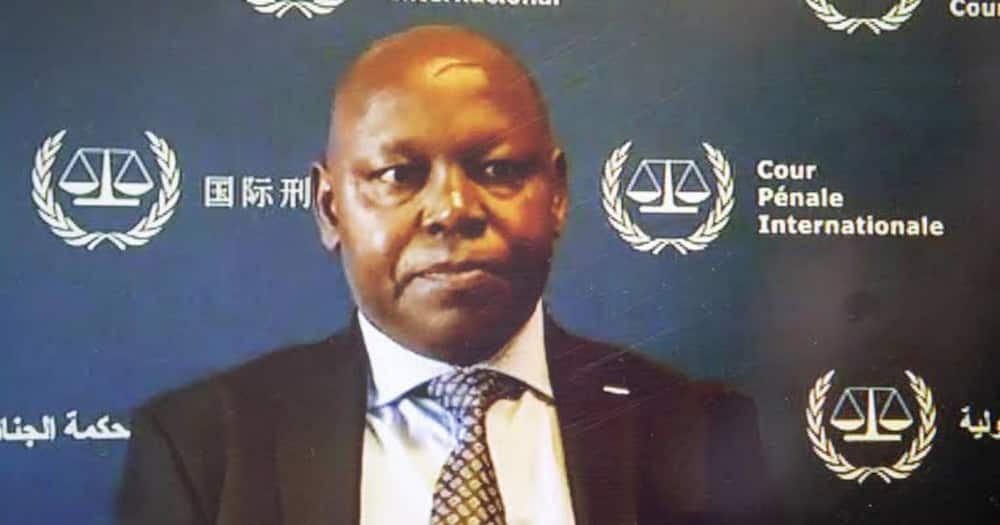 Lawyer Paul Gicheru at ICC. Photo: ICC.