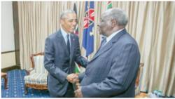 Video of Mwai Kibaki Welcoming Barack Obama to Kenya before His US Presidency Emerges: "My Father's Boss"