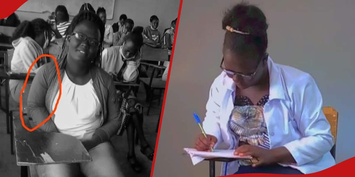 Eldoret Woman Born With One Short Hand Requests for Job: 