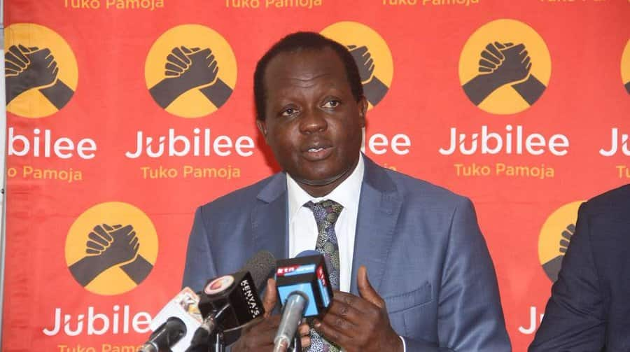 Raphael Tuju said Ruto's monetary donations were questionable.