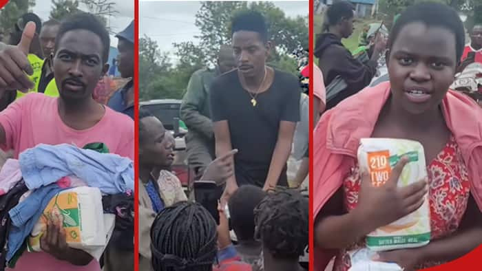 Athi River Flood Victims Overjoyed after Well-wishers Gift Them Food, Clothes: "This is Amazing"