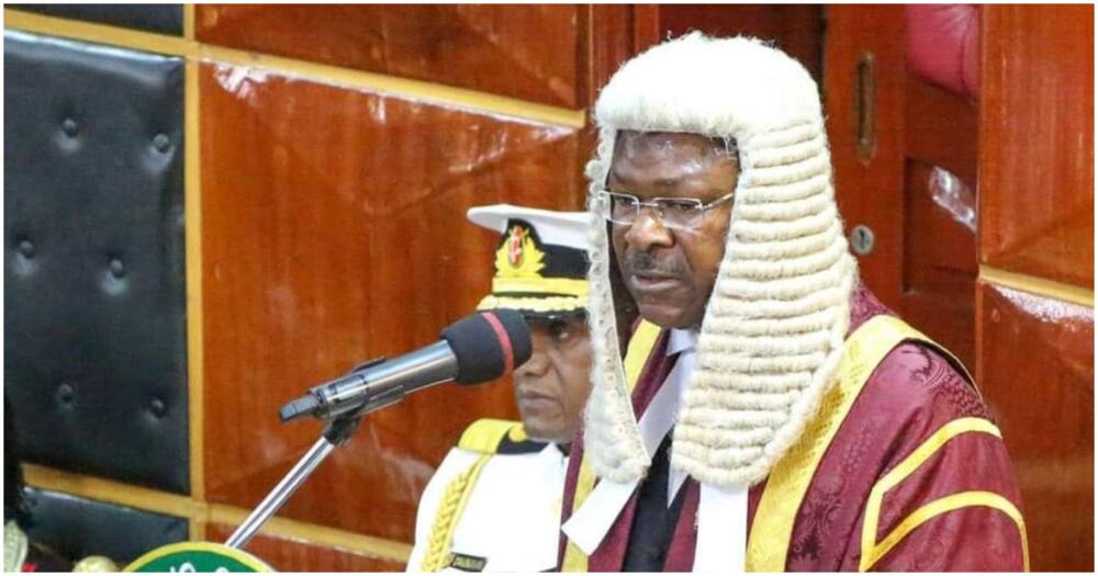 National Assembly Speaker Moses Wetang'ula