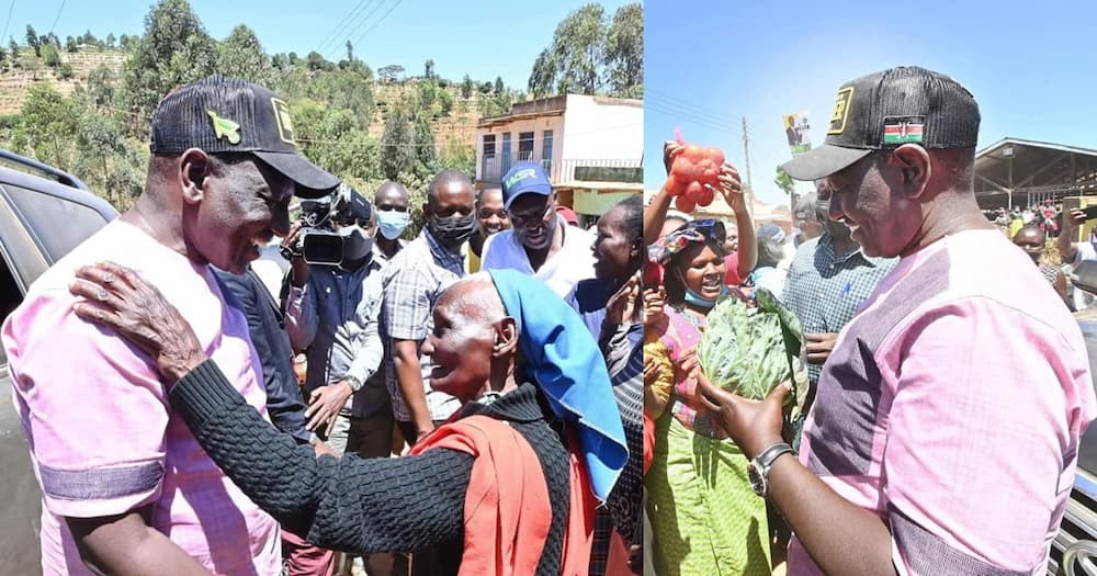 Makueni Granny Breaks into Dance after Meeting William Ruto on Village Road