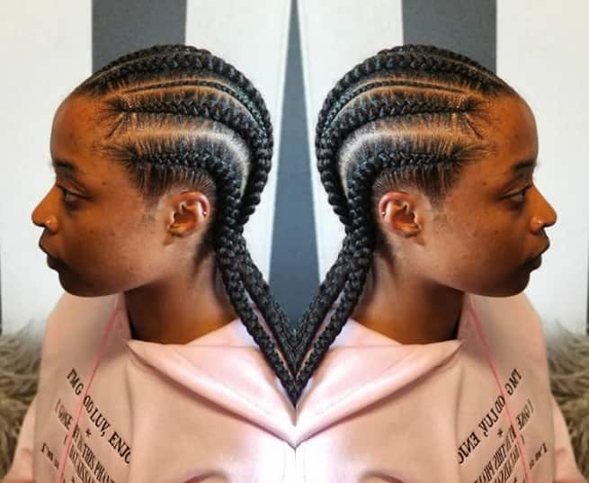 15 most beautiful thick cornrows hairstyles to try out in ...