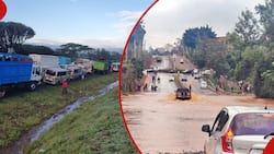 List of Kenya's Major Roads Cut Off By Floods Paralysing Transport, Business