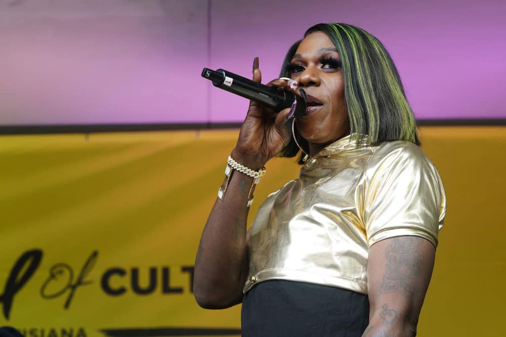 Big Freedia performing on stage at ESSENCE Family Day: The Block Party