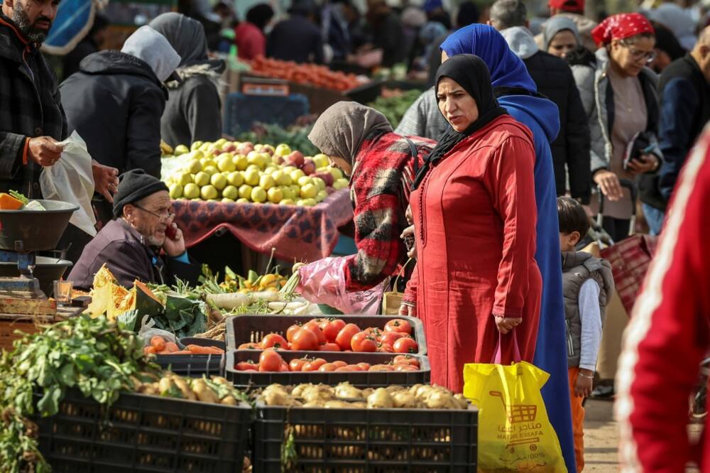 The price of fresh produce in Morocco is comparable to European supermarkets but monthly minimum wages are only $300