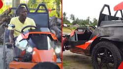 Meet Class 7 Dropout Who Built Sports Car With Scrap Metals, Has Speed of 120Km/Hr