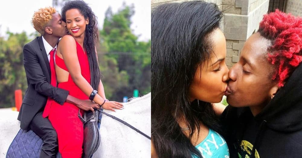 Eric Omondi wishes ex lover Chantal a happy birthday, weeks after she introduced new man